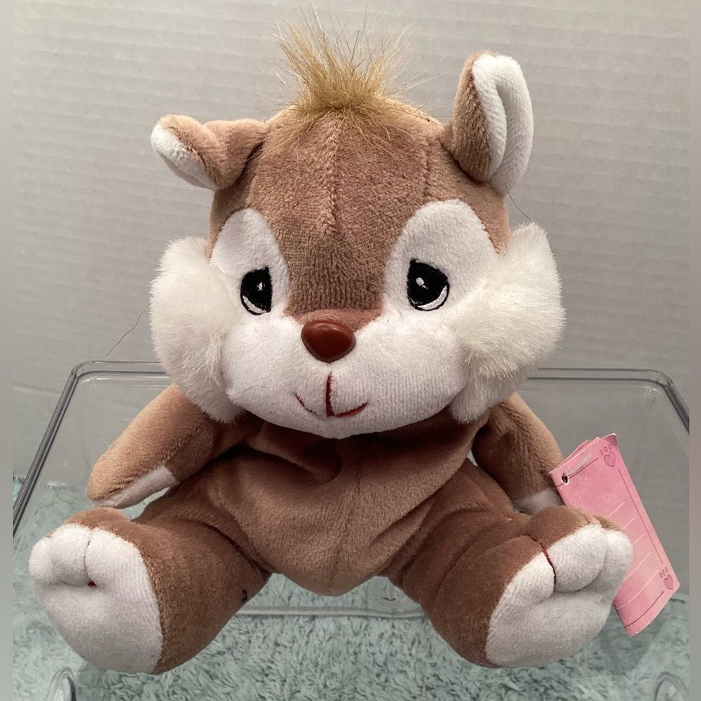 Precious Moments Tender Tails 1999 Squirrel #476099 Beanie Plush Animal Tags
